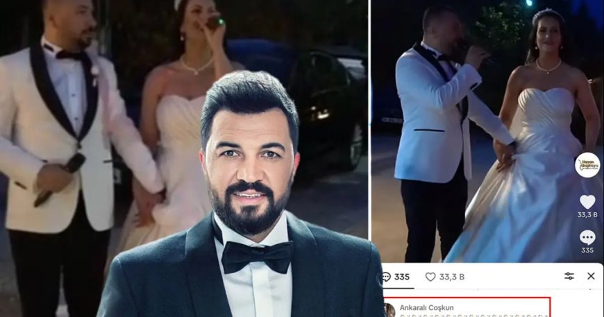 Düğün şarkısına telif davası. Ankaralı Coşkun, 300 bin TL'lik talebin nedenini açıkladı