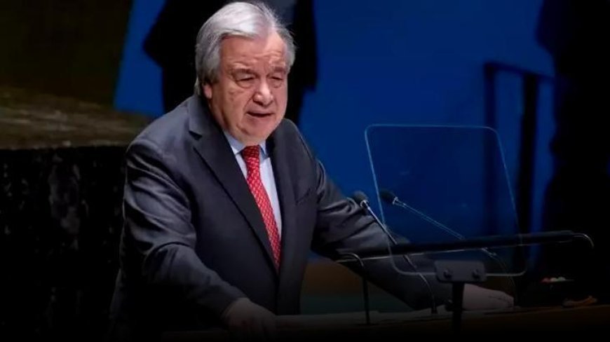 BM Genel Sekreteri Guterres: Suriye halkının cesaretine saygı duyuyorum