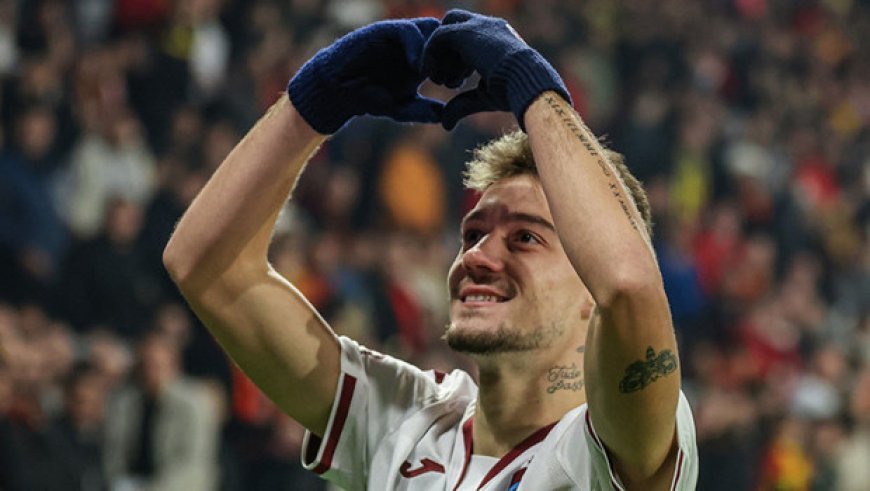 Trabzonspor'da son haftaların golcüsü Muçi