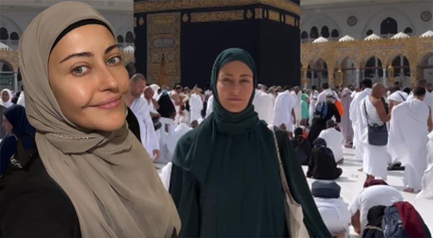 Ünlü model Tuğba Melis Türk, umreye gitti! Adıyla ilgili detayı ilk kez açıkladı