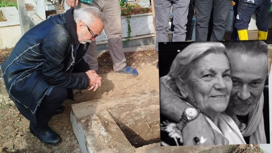 Levent Özdilek'in acı günü! Annesini son yolculuğuna uğurladı