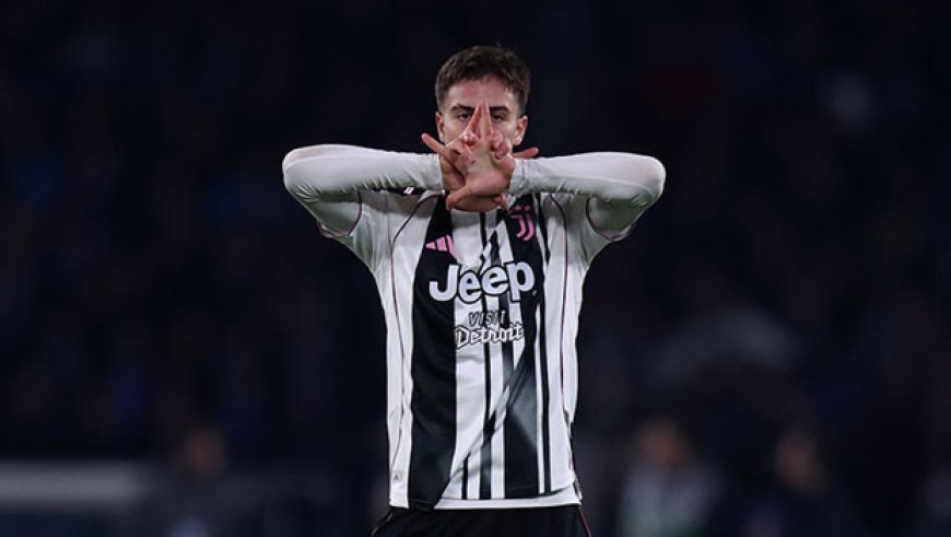 Kenan Yıldız, Serie A'da "kasım ayının yükselen yıldızı" seçildi!