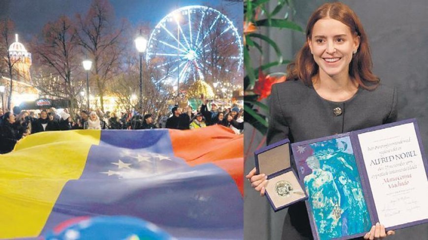 Nobel’de ABD ve İsrail protestosu