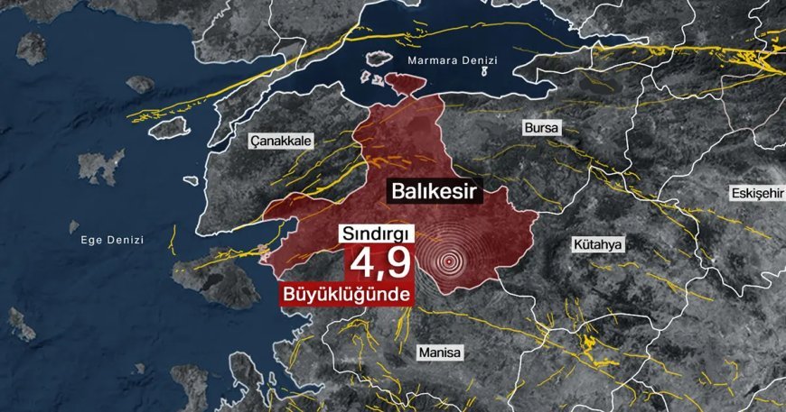 Balıkesir Sındırgı'da deprem! İstanbul ve İzmir'de de hissedildi