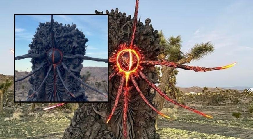 SON DAKİKA HABERLER: Çölün ortasında görüldü, videoyu izleyen ürperdi! Şaka değil, yapay zeka değil