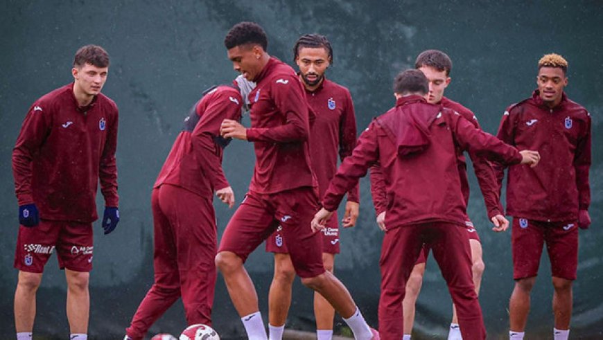 Trabzonspor, Beşiktaş maçı öncesi kenetlendi