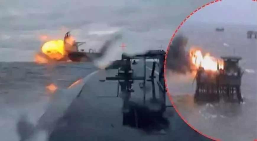 Hazar Denizi'ndeki saldırı sonrası Ukrayna'dan açıklama! 'Askeri teçhizat taşıyordu'