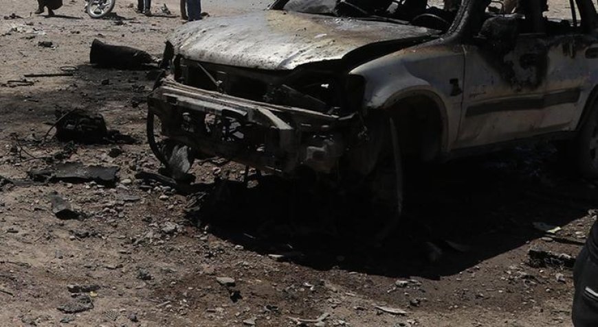 Suriye'de bombalı dron saldırısı! Bakanlığın aracı hedef alındı