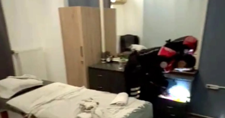 Masaj salonlarına fuhuş baskını. Gizli bölmeler ve denetimler karşı zil sistemi ortaya çıktı