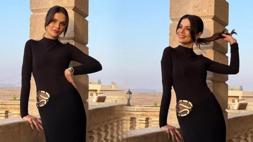 Albora Konağı'nda siyah zarafet! 'Mardinli güzel yarim'