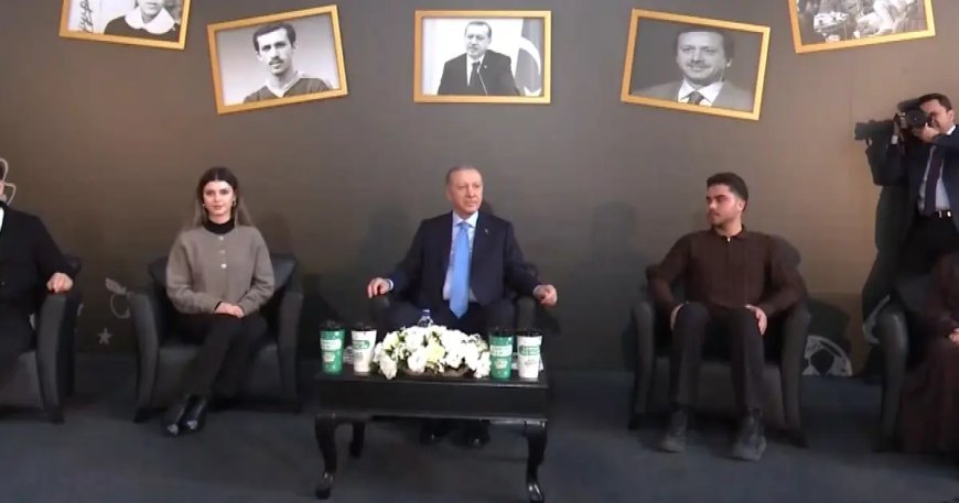 Cumhurbaşkanı Erdoğan gençlerle buluştu. "Zaferi kucaklayacak olanlar sizlersiniz"
