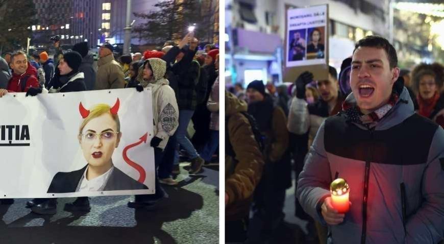 SON DAKİKA HABERLERİ: Romanya'da sokaklar karıştı! Binlerce kişi hükümete karşı ayaklandı