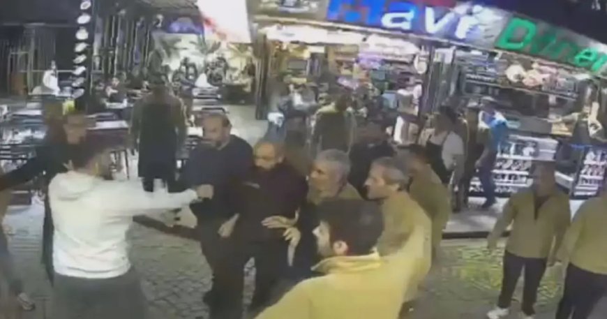 Fatih'te esnaflar arasındaki kavga. 2 kişi gözaltına alındı