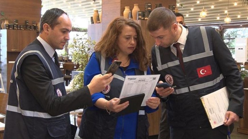 Ticaret Bakanlığı ekipleri kafe ve restoranları denetledi