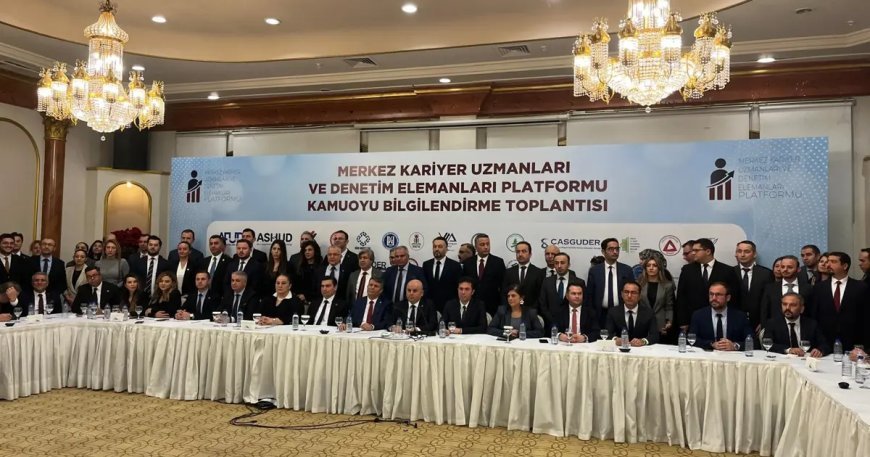 Merkez Kariyer Uzmanları ve Denetim Elemanları Platformu vaatlerin yerine getirilmesini istiyor