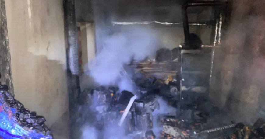 Evdeki kalorifer kazanı bomba gibi patladı. 3 yaralı