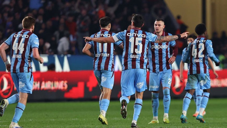 Trabzonspor, kupada Alanya'ya karşı!
