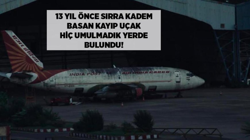 SON DAKİKA HABERLER: 13 yıl önce sırra kadem basmıştı! Kayıp uçağın bulunduğu yer hayrete düşürdü