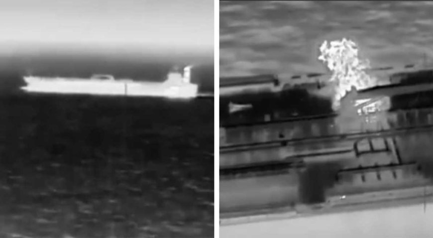 Akdeniz'de sıcak saatler! Rusya'nın petrol tankeri vuruldu