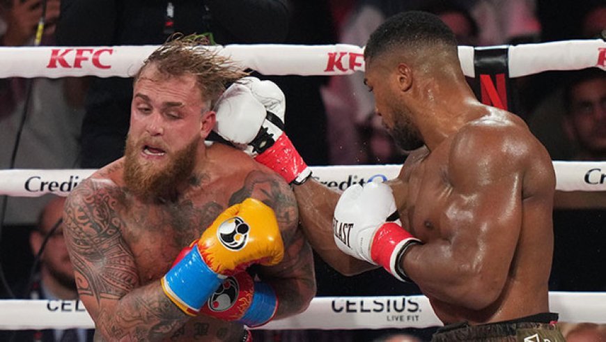Anthony Joshua, eski sosyal medya fenomeni Jake Paul'u nakavt etti
