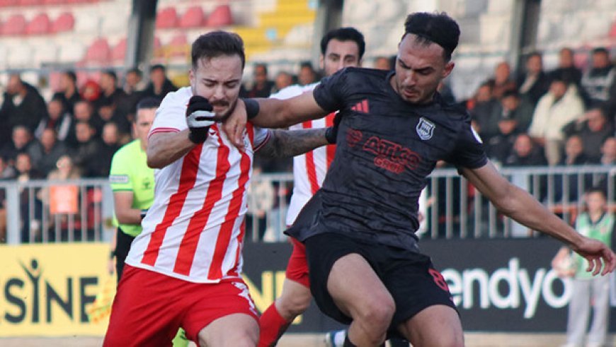 Boluspor evinde Pendikspor'a mağlup!