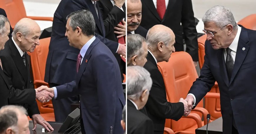 Liderlerin Meclis'te bütçe buluşması