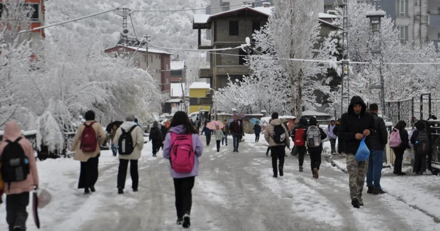 Meteoroloji uyardı. Kar, kuvvetli sağanak, don