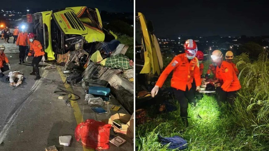 SON DAKİKA HABERLER: Endonezya'da yolcu otobüsü kazası! Çok sayıda ölü var