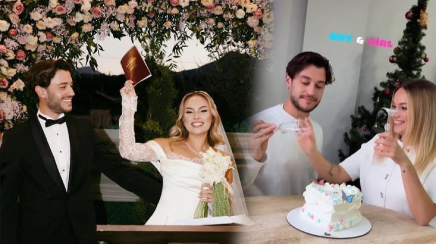 Başak Karahan bebek beklediklerini duyurmuştu! Cinsiyeti açıkladı