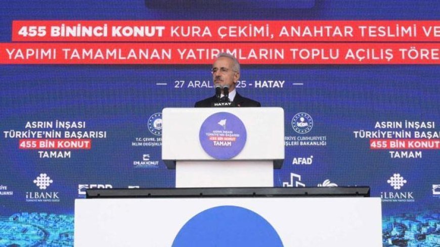 Bakan Uraloğlu’ndan Hataylılara müjde: Amanos tünellerinde çalışmalar mart ayında başlayacak
