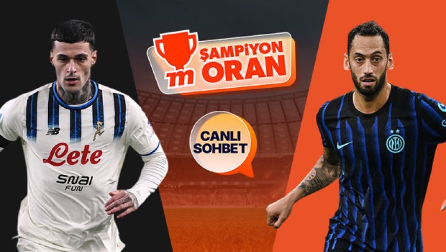 Inter, Atalanta'ya konuk oluyor! Zorlu maçın heyecanı canlı sohbet ve Şampiyon Oranlar ile Misli'de