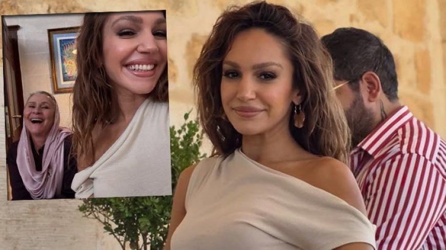 Mardin'den paylaştılar! Uzak Şehir'in yıldızlarının kar sevinci