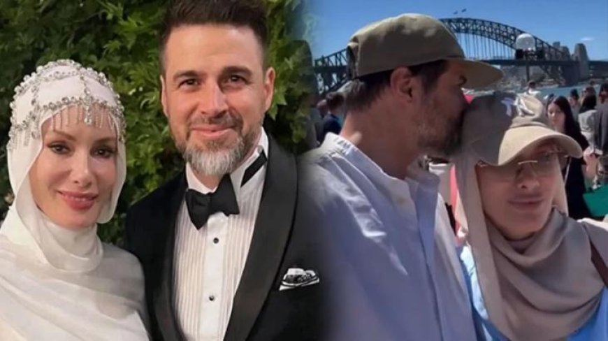 Gamze Özçelik eşi Reshad Strik'in memleketine gitti!