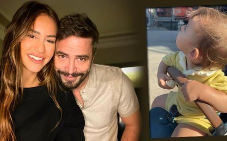 Ünlü oyuncudan mutlu aile tablosu! İşte minik Demir'den yeni kare