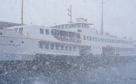 İstanbul'da bazı vapur seferleri iptal edildi