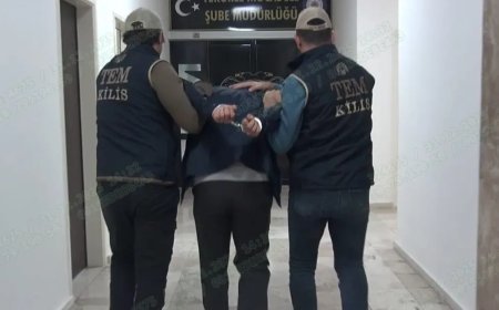 Kilis merkezli DAEŞ operasyonunda 6 tutuklama