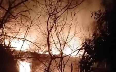 Tekirdağ'da yangında tek katlı ev kullanılamaz hale geldi