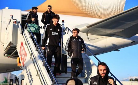 Beşiktaş'ta Antalya kampı başladı!