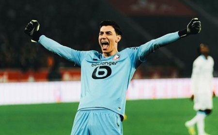 Berke Özer, Lille'de aralık ayının oyuncusu seçildi!