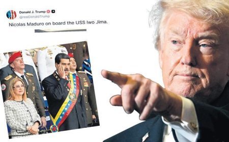 Trump istedi ABD Maduro'yu aldı