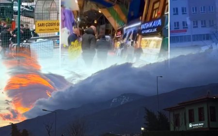 Bursa'da şiddetli lodos. Çatılar uçtu, araç devrildi