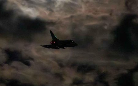 İngiltere ve Fransa savaş uçakları Suriye semalarında! Terör örgütü DEAŞ'e hava saldırısı