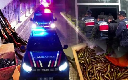 14 şehirde silah kaçakçılığı operasyonu: 202 gözaltı