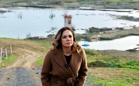 Tekirdağ'da Naip Barajı'nda doluluk yüzde 1'in altında