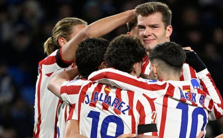 Alexander Sörloth'un golü Atletico Madrid'e yetmedi!