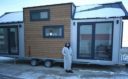 Kadın girişimcinin ürettiği taşınabilir evler 17 ülkenin yolunu tutuyor