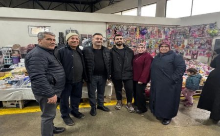 ZÜMBÜL’DEN KAPALI PAZAR’DA ESNAF BULUŞMASI: “ESNAFIN GÜCÜ BİRLİĞİNDEN GELİR”