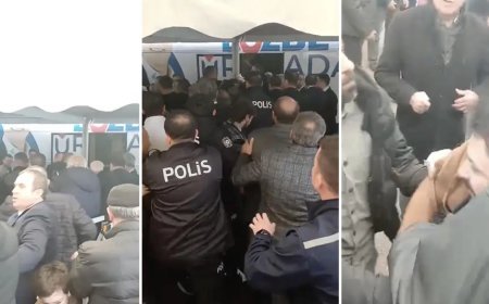 Bursa Büyükşehir Belediye Başkanı Mustafa Bozbey'e yumruklu saldırı girişimi