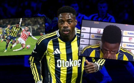 Anthony Musaba'dan rüya gibi başlangıç: Fenerbahçe'yi Süper Kupa'da finale uçurdu, gözyaşlarını tutamadı!