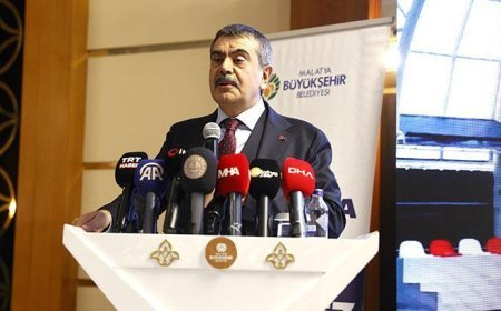 Bakan Tekin, Malatya'da konuştu! 'Başka bir milletin başarabileceği bir iş değil'